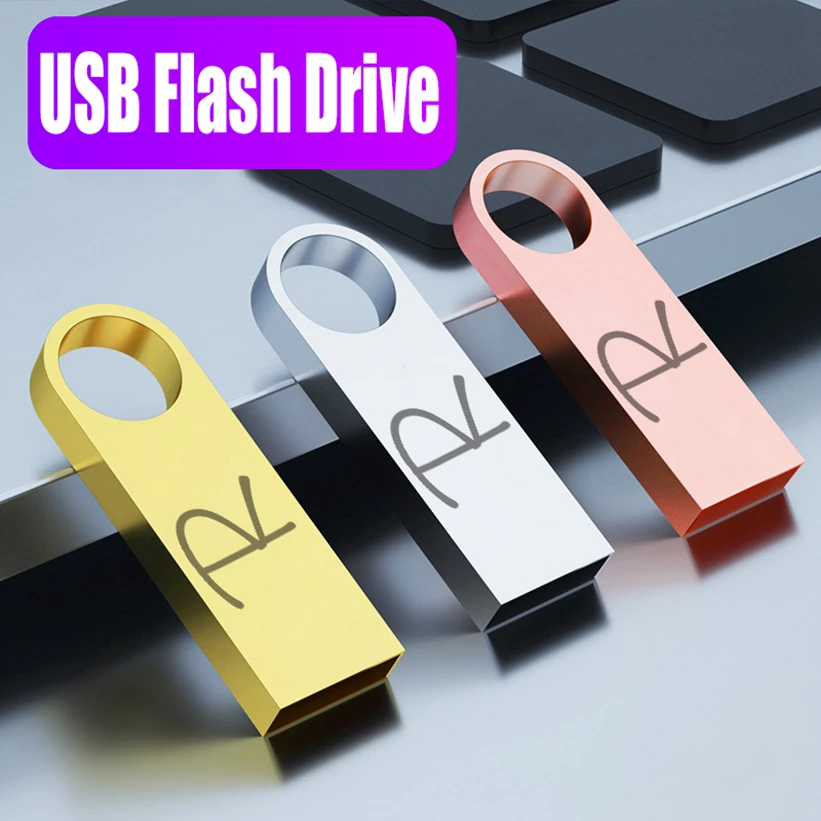 

lucky letter R Metal Flash Drive USB Stick 64GB Pendrive water proof 32gb16GB 8GB 4GB Mini Usb Flash Drive micro gift