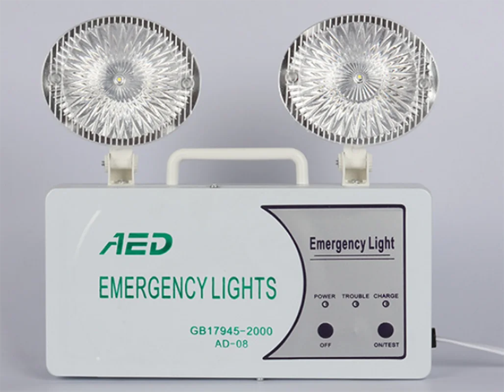 Imagem -02 - Luz de Emergência Led Automática para Exportação Corte de Energia Saída de Emergência Iluminação de Evacuação Falta de Energia ac 200240v