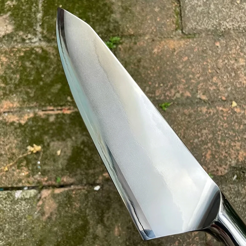 8.3 Inch Chef's Knife 9-layers Clad Steel 9Cr18CoMov Blade Cleaver Slicing Gyuto Handmade Western Kitchen Knife Rosewood Handle