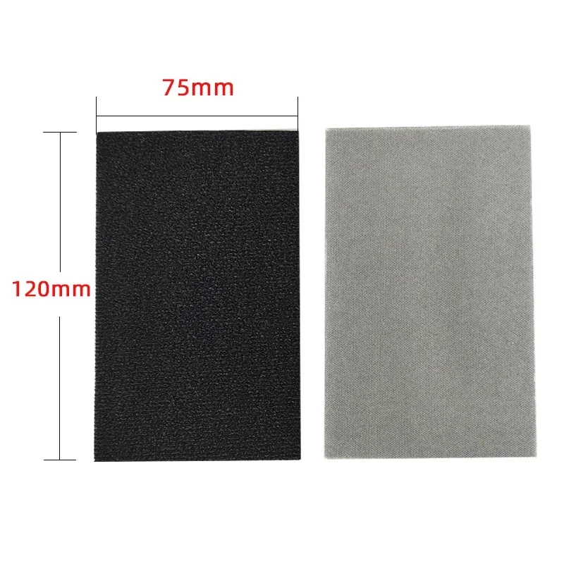 Rectangle Backing Pad 75mm*120mm Soft Foam Interface Cushion Pad Hook and Loop Protecting Sanding Disc Sander Protection Tools