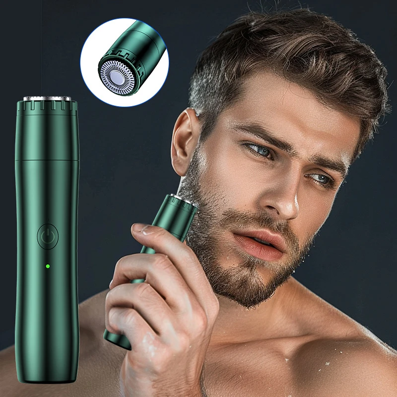 1Pcs Charging Electric Nose Hair Trimmer Men And Women Mini Portable Electric Ear Hair Trimmer Face Eyebrow Mustache Clipper