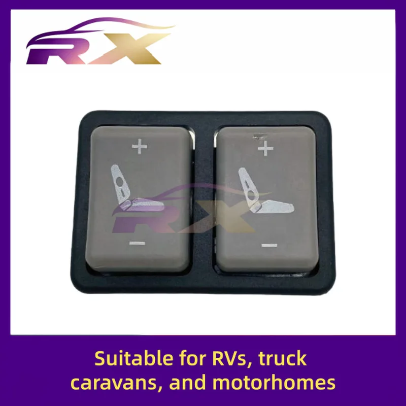 Adequado para caravana rv motorhome para caminhões scania, regulador de assento de controle de suporte de cintura de assento esquerdo 1377517