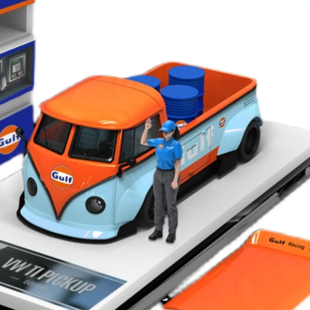 Time Micro TM 1:64 T1 성인 취미 밴 픽업 트럭 차량 다이캐스트 모델 자동차