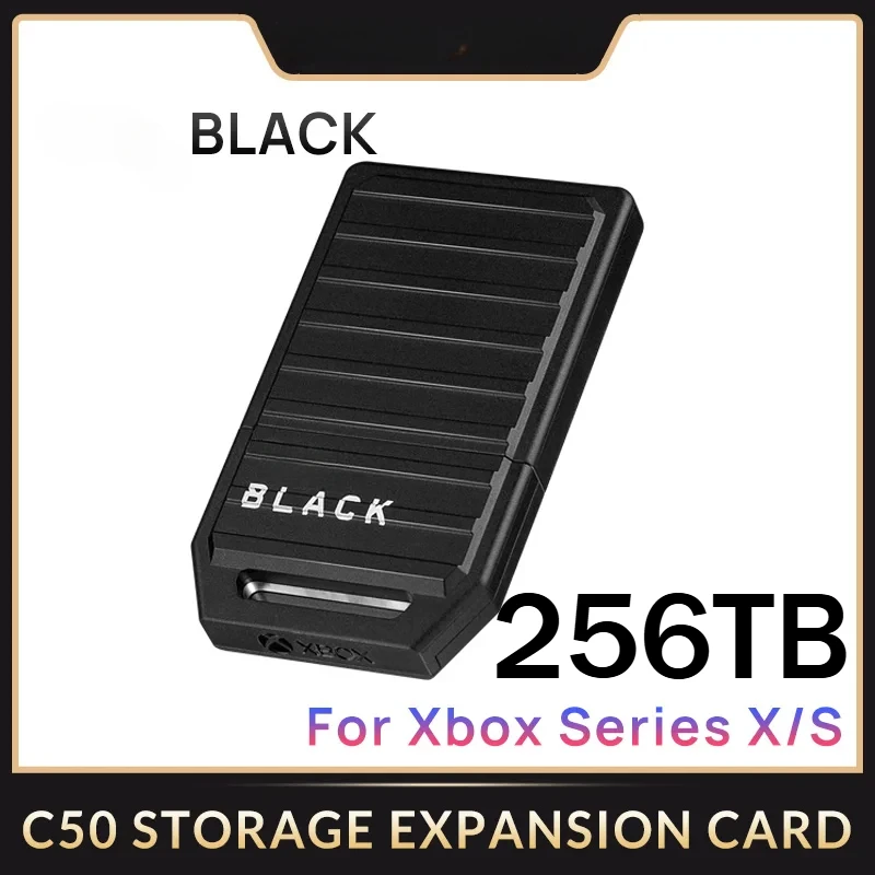 2025 BLACK C50 1TB 4TB 2TB 8TB 512GB Expansion Card Memory For Xbox Series X|S Quick Resume HDD Solid State Drive