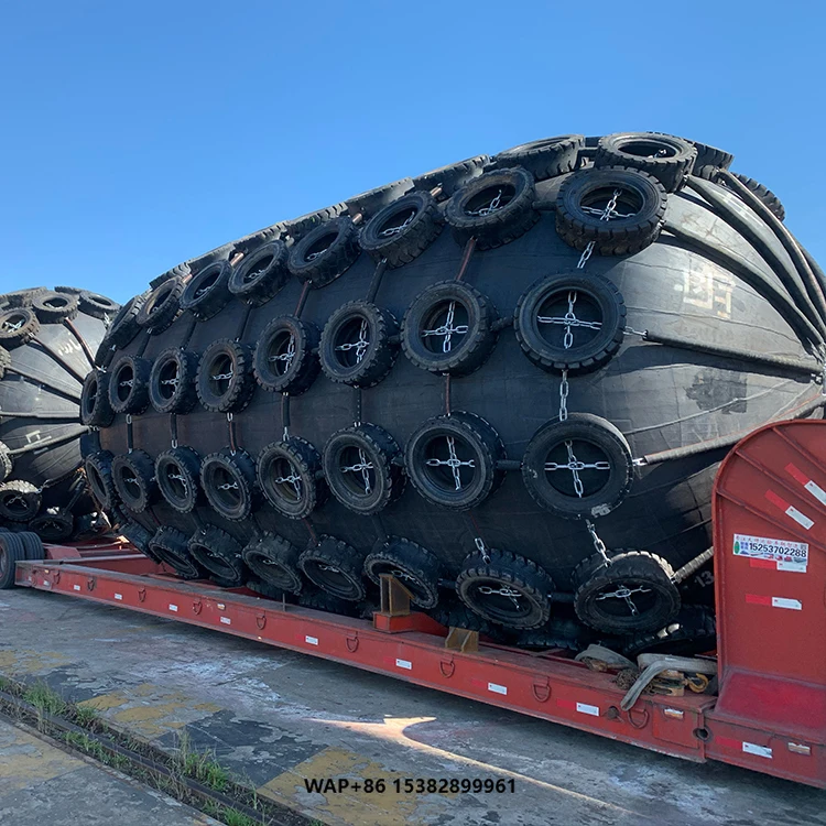 Qingdao Factory Directly Sold Chain and Tires Around Pneumatic Yokohama Type YOKOHAMA Marine FENDER