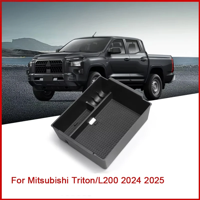 

Car Center Console Armrest Storage Box Organizer Interior Tidying Car Accessories For Mitsubishi Triton/L200 2024 2025