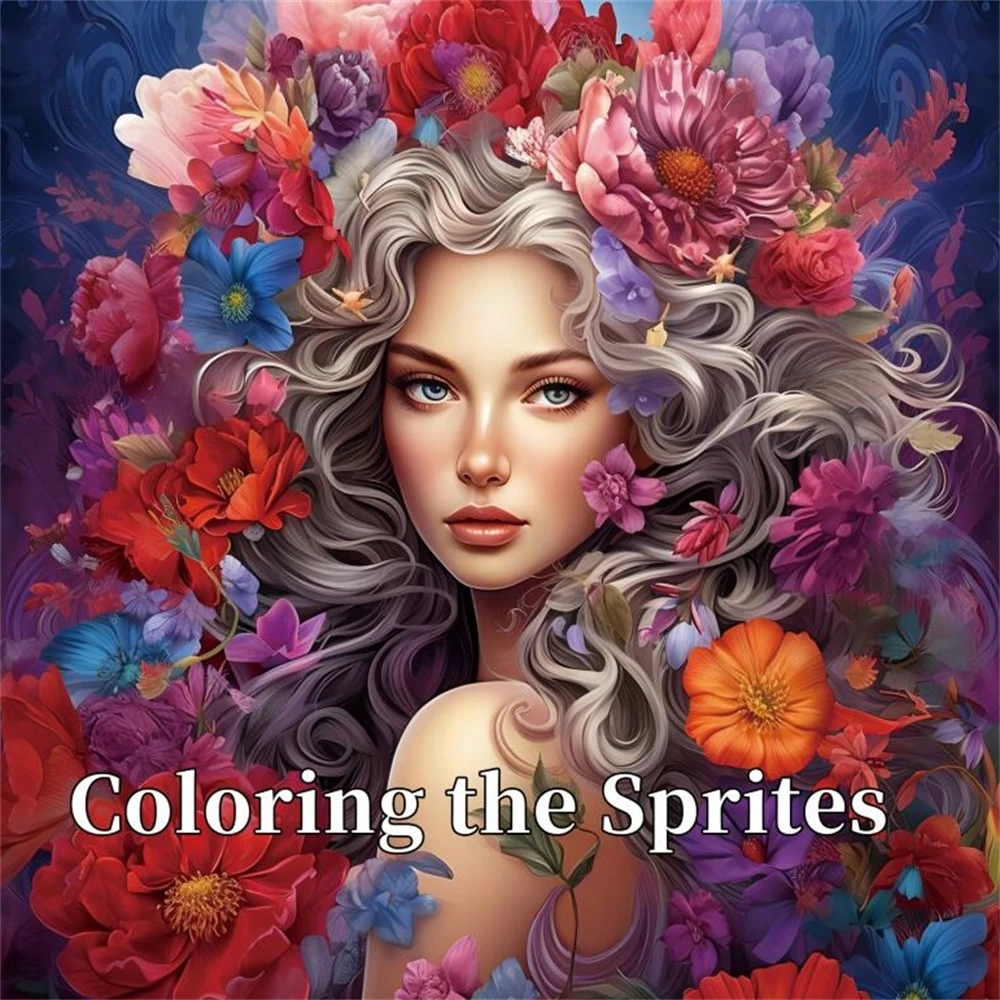 1pc Art Coloring Book 22 Page Coloring Books Gift For Birthday Party Relieve Stress Kill Time Graffiti Painting Drawing Art Book