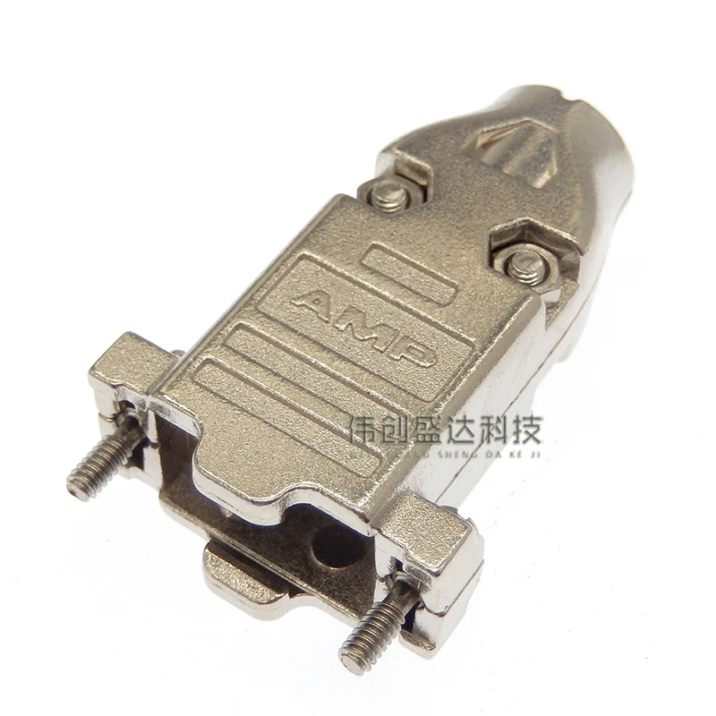 1PCS for DB9/DB15/DB25/DB37/62 Male/Female connector Metal housing welded D-Sub37 pin plug Socket Adaptor 7W2  Protective Cover