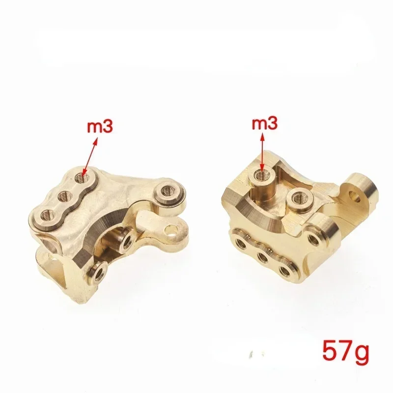 

Front and rear tie rods Brass Counterweight For Axial 1/10 4WD RBX10 Ryft Rock Bouncer - AXI03005 RC Car Upgrade Parts