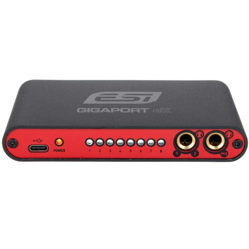 New ESI GIGAPORT eX Professional 24-bit/192kHz 8 Output USB Audio