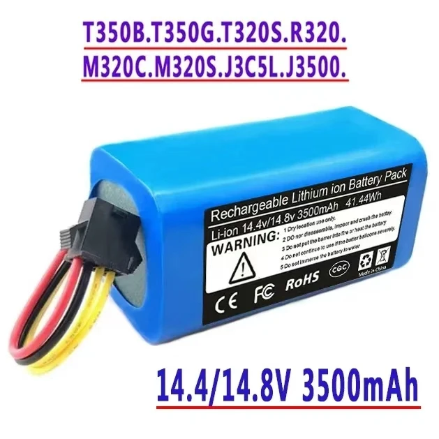 

Для Haier T350B.T350G.T320S.M320C.M320S.R320.QT35B.J3C5LJ3500. Литий-ионные запасные части 18650, 14,4 В/14,8 В, новые