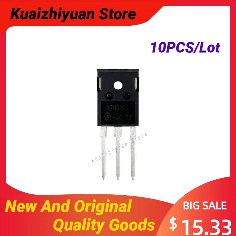 

10PCS/Lot New And Original SPP17N80C3 Import Spot TO-247 800V 17A MOS Field Effect Tube Triode Into Three Feet Quality Goods