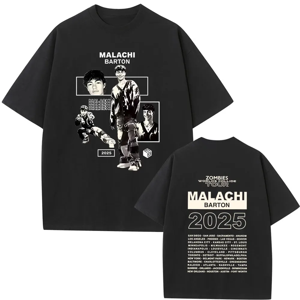 

Malachi Barton Graphic T-shirt Men Women Fashion Casual Oversized Short Sleeve T-shirts Male Vintage Gothic Rock Metal T Shirts