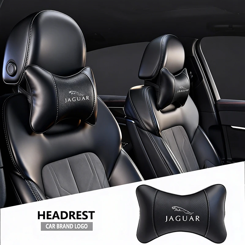 Almofada de apoio para cabeça de assento de carro, acessórios interiores para jaguar x s f xf xe xj xk xel xfl xjl xj6 xjs xkr xfr tipo f-pace, 1 peça