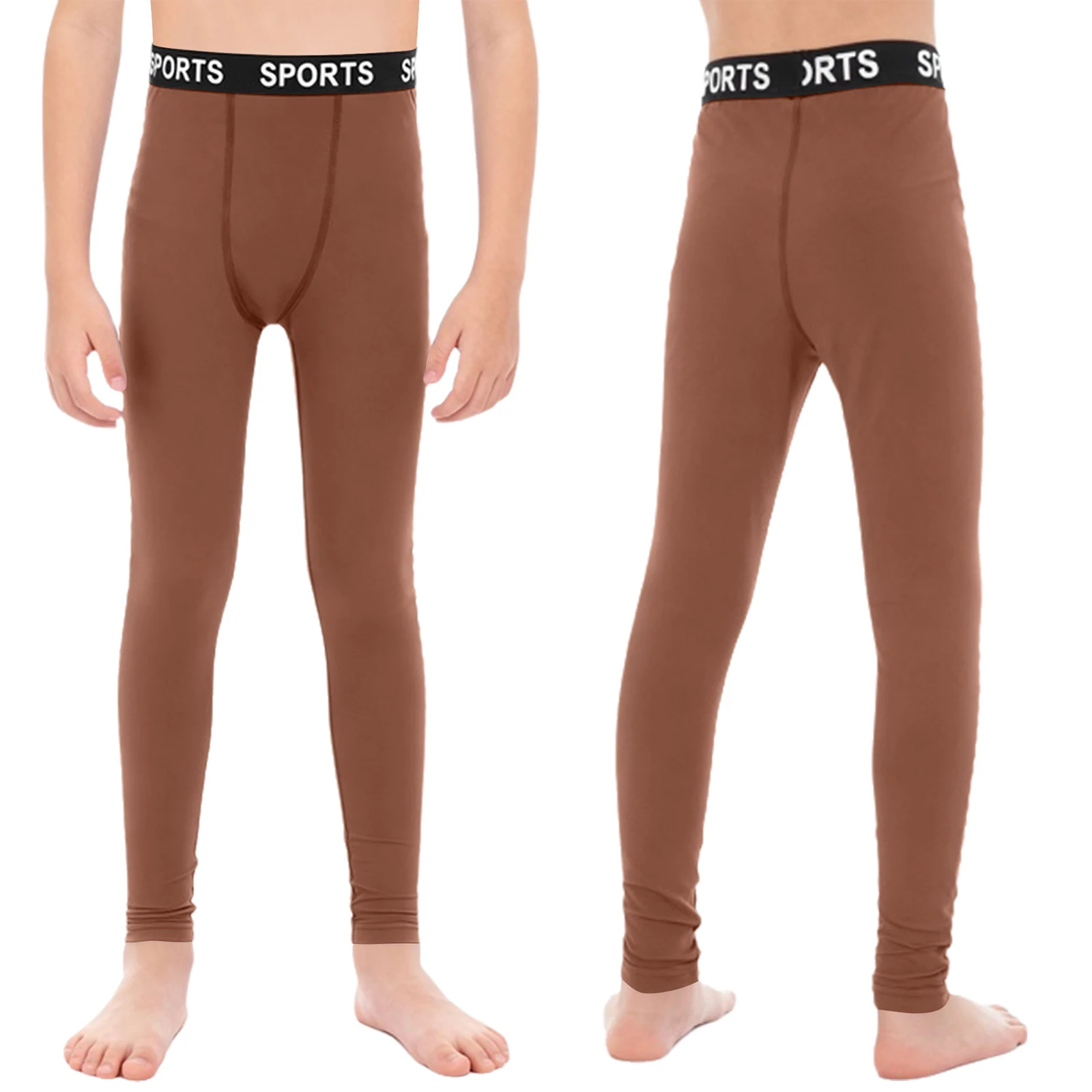 Mallas deportivas elásticas de secado rápido para niños, pantalones atléticos, pantalones para ciclismo, correr, trotar, traje de entrenamiento, ropa activa