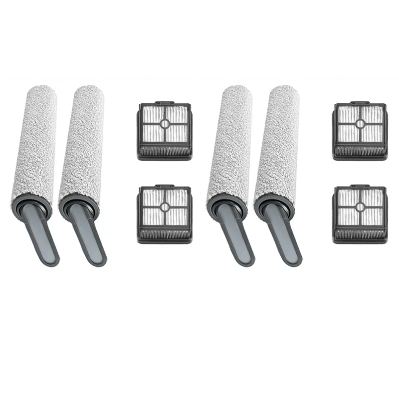 

2Set Roller Brush And Hepa Filter Replacement For Xiaomi Dreame H12 Vacuum Cleaner Spare Parts Accessories