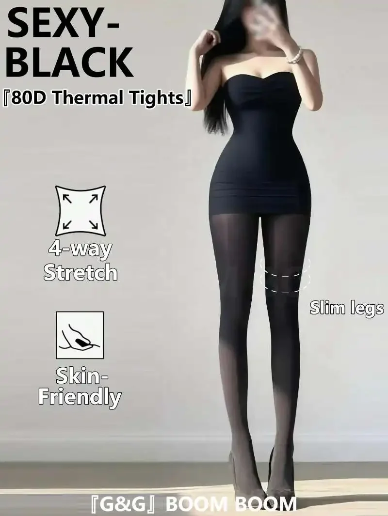 1/2 Stuks Fleece Gevoerde Panty Vrouwen Thermische Panty Voor Vrouwen Winter Panty Polar Huid Zwart Effect Kousen Dames thermische Sok