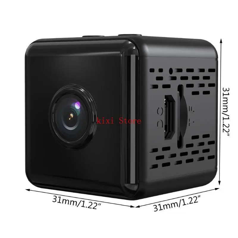 X6D 4K 1080p اللاسلكي مراقب Mini كاميرا كاميرا مراقبة محمولة كاميرا ويب التحكم عن بُعد للسيارة المنزلية الداخلية في الهواء