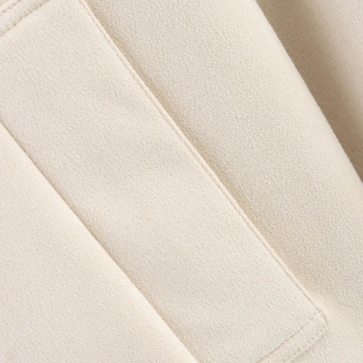 سترة نسائية مقصوصة بياقة واقفة وسحاب بلون واحد وجيوب واحدة وأكمام طويلة سترة خريفية أنيقة جديدة