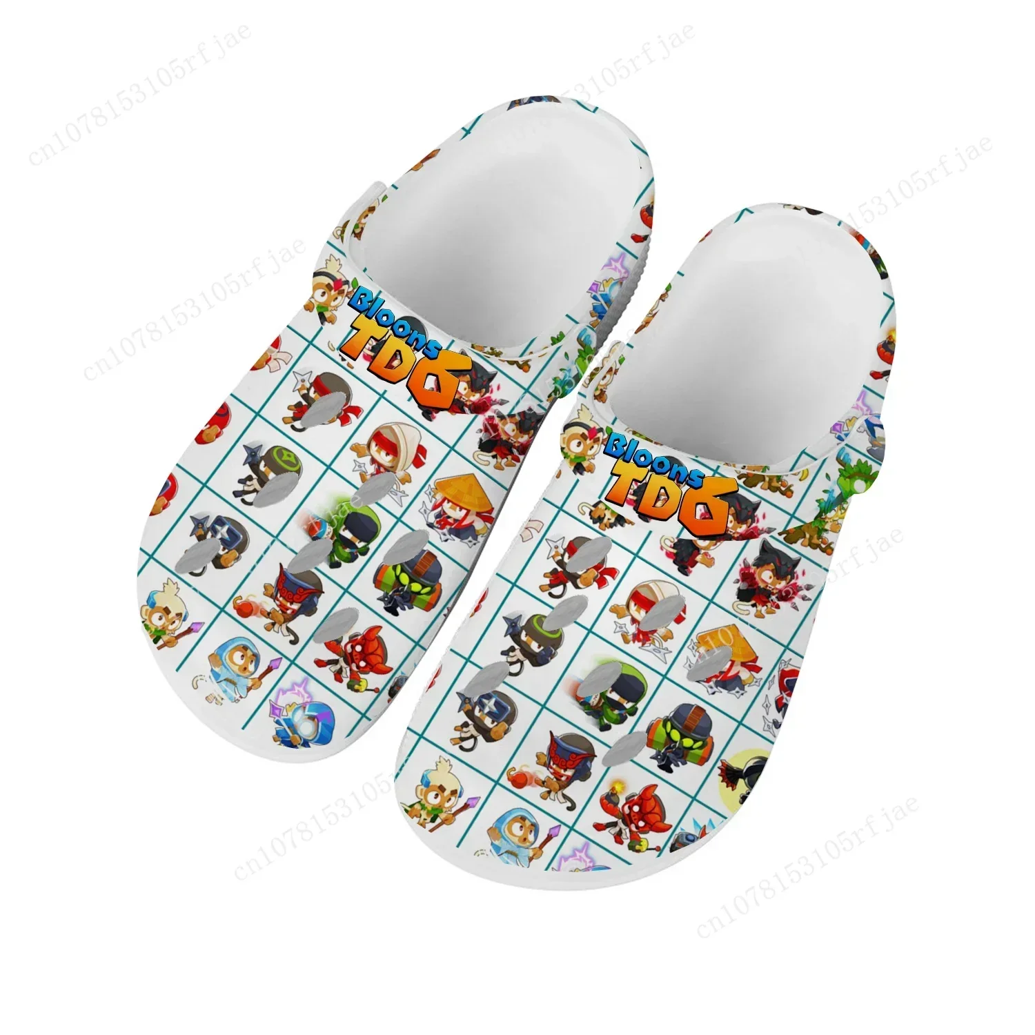 Bloons TD 6 Home Clogs Cartoon Game Mens Womens Teenager Fashion Custom Built Water Shoes Garden Beach Hole Slippers Sandals