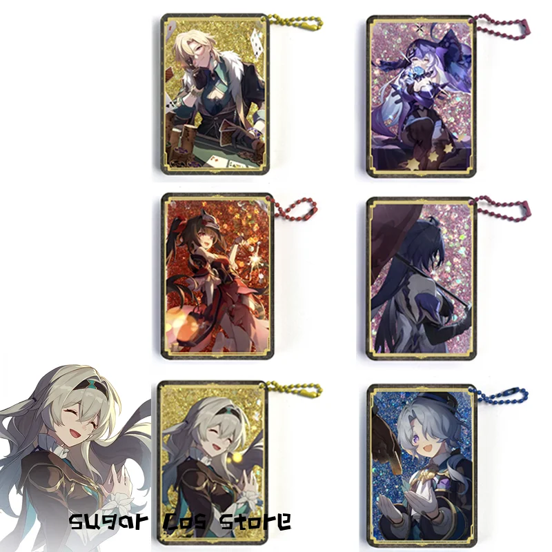 

Игра Аниме Honkai звезда рельс авантюрин периферийный подвесной Светлячок Черный лебедь Робин ролевая игра на Хэллоуин Карнавал фотосессия