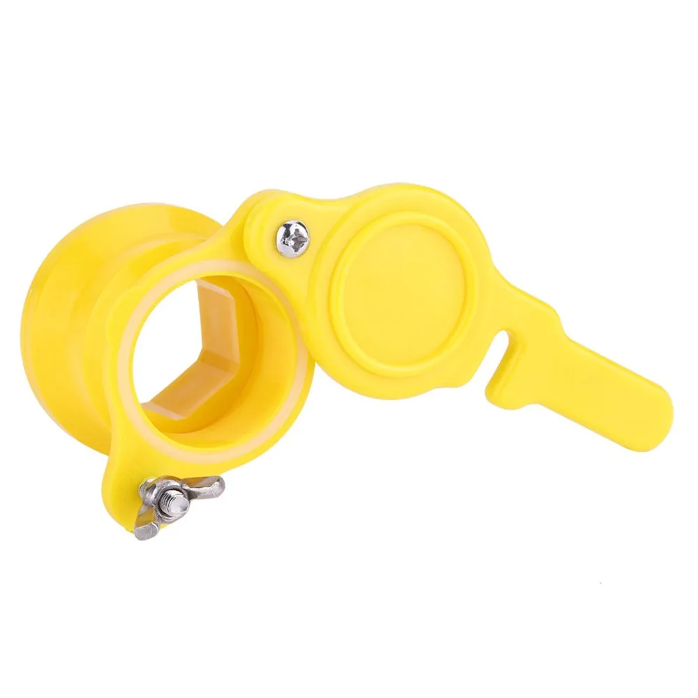 Removable Stainless Steel Honey Tap Durable Yellow Beekeeping Extractor Bottling Equipment Honey Regulation