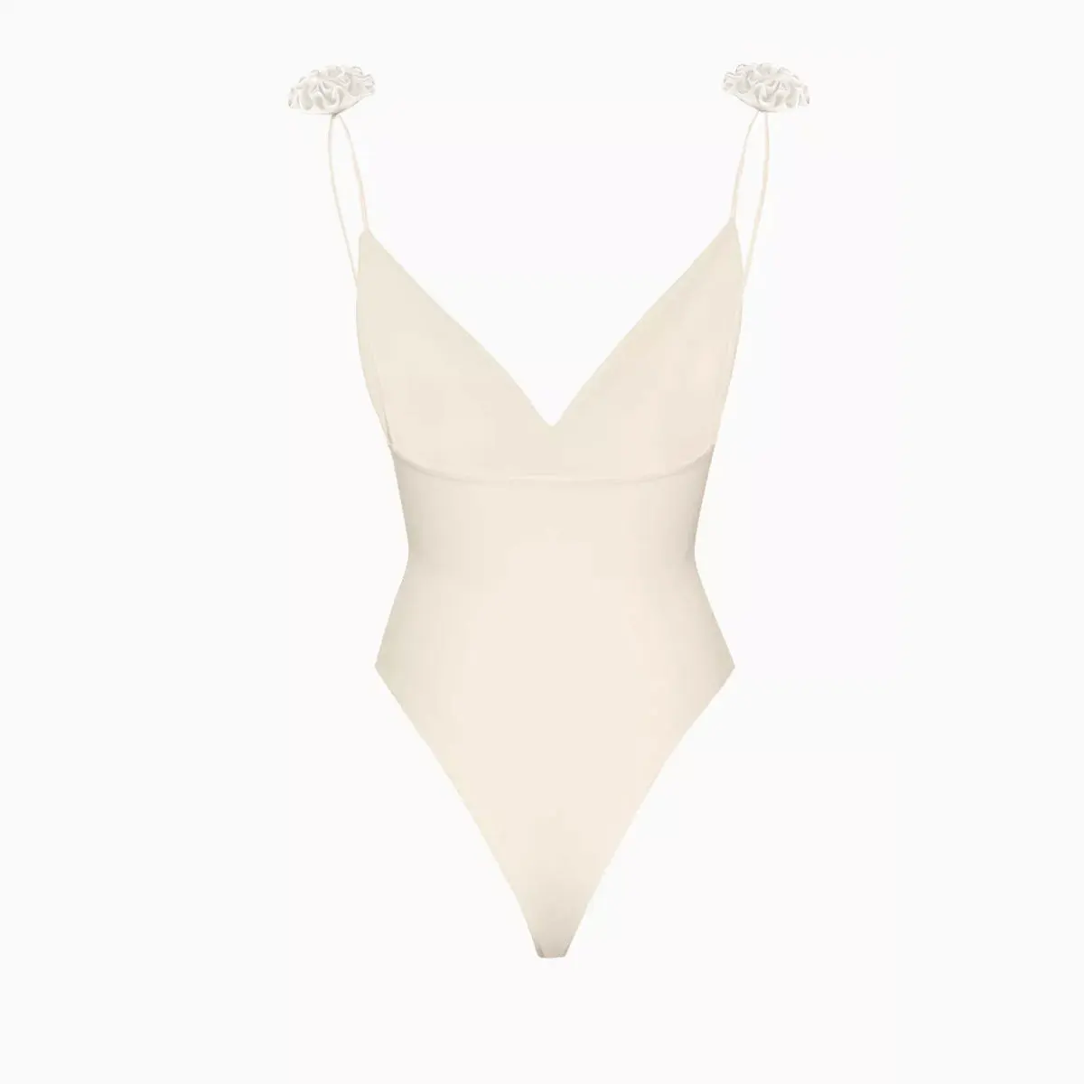 2025 موضة جديدة الحمالات قطعة واحدة ملابس السباحة تنورة ملابس السباحة ثلاثية الأبعاد الأزهار ملابس النساء الطيات ثوب السباحة بحر ارتداءها