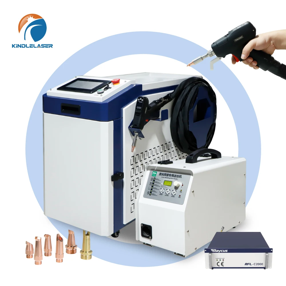 

Handheld Fiber Laser Welder Machine Laser Welding Machine 1500W 2000W 3000W 3in1 for Metal Laser Welders
