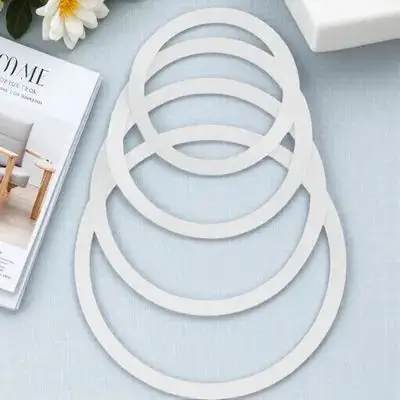 

4Pcs Snare Drum Mute Ring Softens Sound Portable Practice Tool Drum Kit Parts for Daily Use Percussion Instrument Accessories