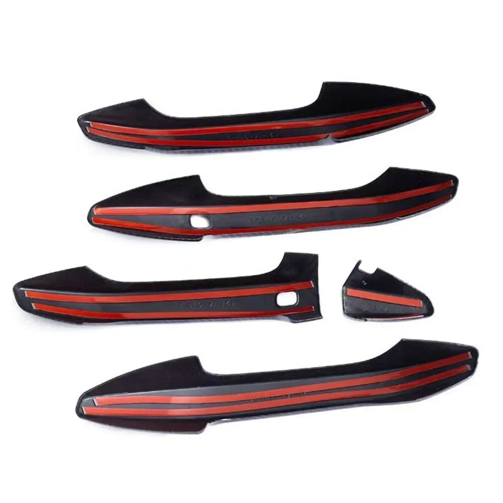 

Brand New Door Handle Cover Handle Cover Car Accessories Car Decor Car Exterior Door Handle Cover Carbon Fiber Sticker