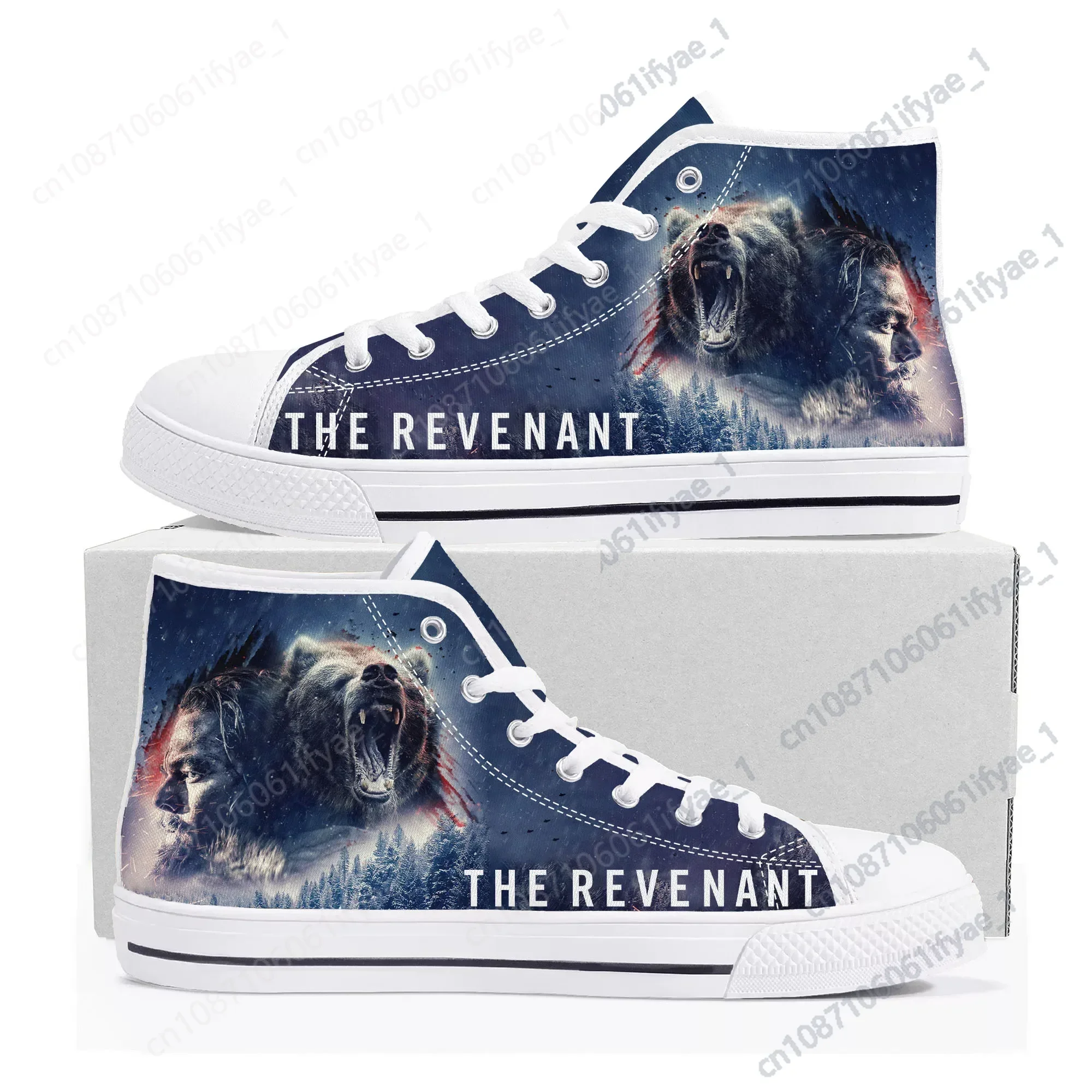 

Revenant High Top Sneakers Mens Womens Teenager High Quality Leonardo DiCaprio Canvas Sneaker couple Casual Shoe Customize Shoes