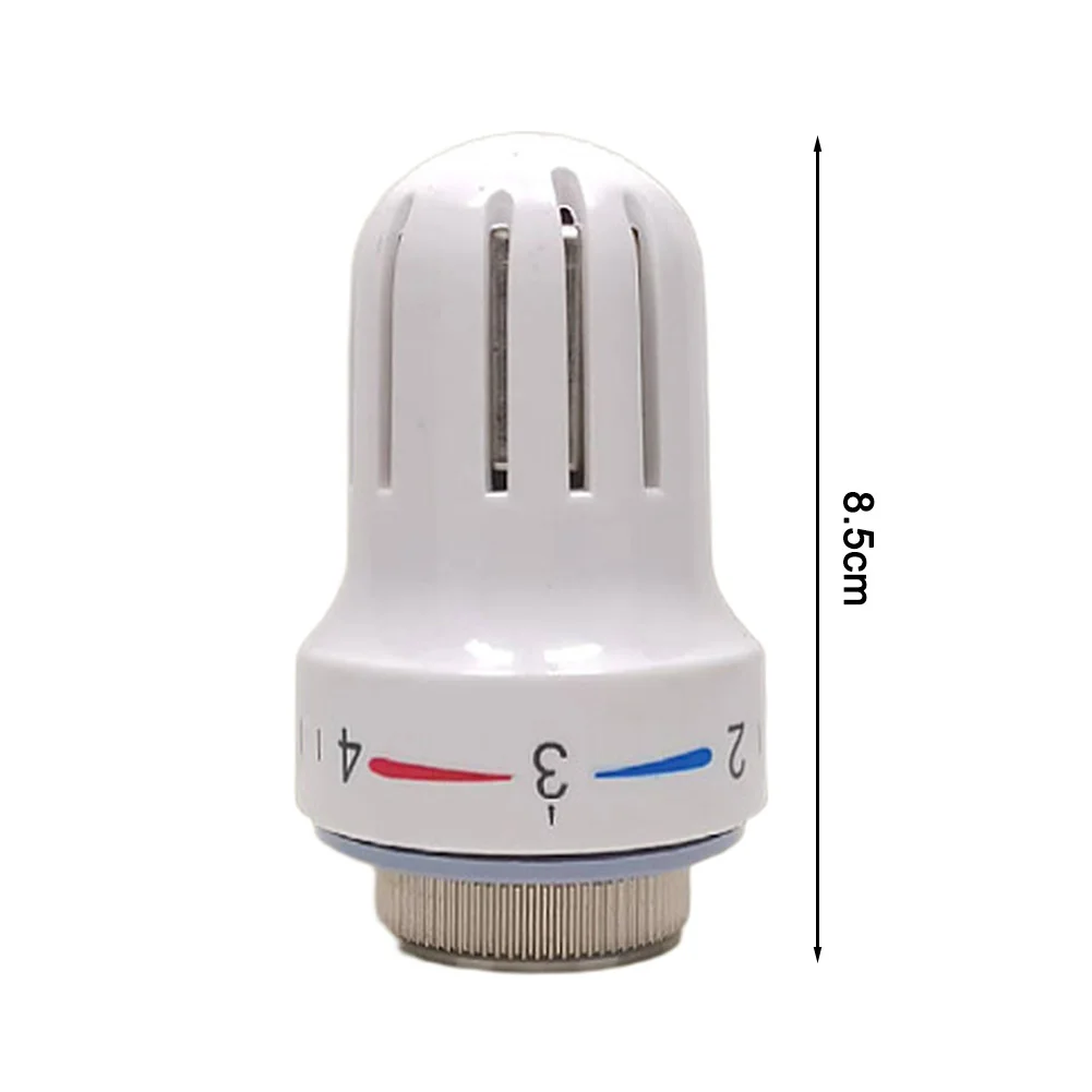1PCS M30*1.5 Water Floor Heating Manifold Dedicated Adjustable Thermostatic Valve Radiator Replacement Head For Radiator Types