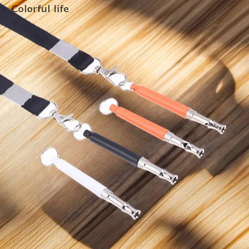 1 قطعة صافرة تدريب الحيوانات الأليفة مع ميزات قابلة للتعديل ، أداة التحكم في لحاء الكلب ، فلوت بالموجات فوق الصوتية ، لوازم الانضباط الصامت #5