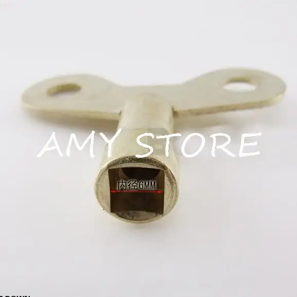 6mm Square Inner Diameter Tap Water Switch Key Faucet Switch Key Open Lock Iron