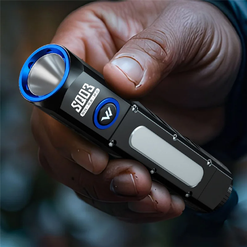 ABKI-Warsun SQ03 Enhanced Version Flashlight Strong Light Rechargeable Emergency Outdoor Home Small Portable Long-Range