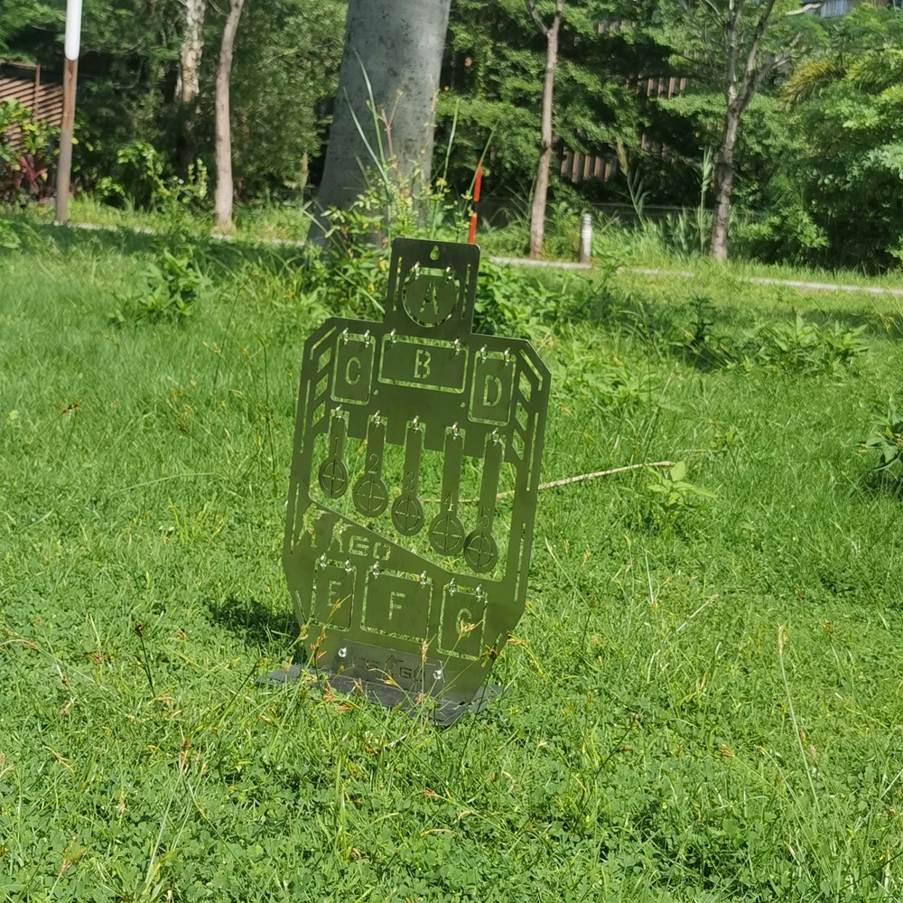 Neuer Stil, menschlich geformter Edelstahl, Originalfarbe, Wasser, weicher Kunststoff, Kugel, Übungsziel aus gebürstetem Metall – Detail 7