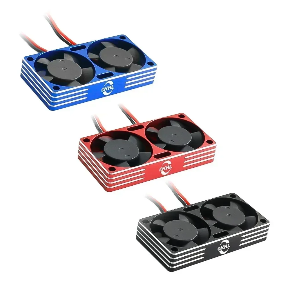 RC car for 1/7 1/8 1/10 Motor radiator 540 550 3650 3660 3670 Motor cooling high-speed fan dual fan 3010