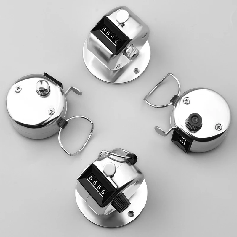 0-9999 يده عداد رقمي الميكانيكية نقطة ونقر أدوات عد الرصيد للقدم المرور البضائع جولف الناس الإحصائيات