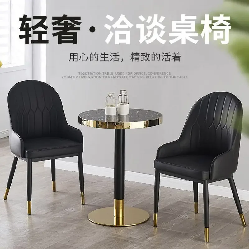 

Nordic Negotiation Table Luxury Small Round Mesas Balcony Reception Table Small Dining Tables Round Table Leisure Coffee Tables