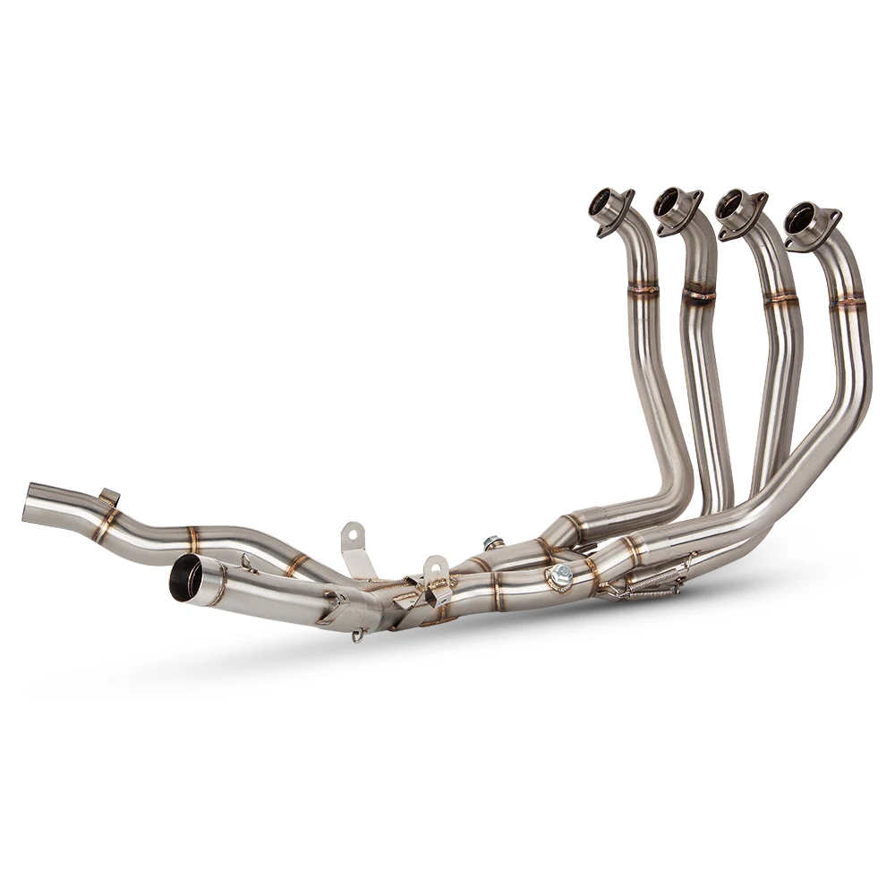 Gs 1300r hayabusa tubo de ligação dianteira de escape sistema completo conectar silenciador original para gsx1300r hayabusa gen2 2021-2024