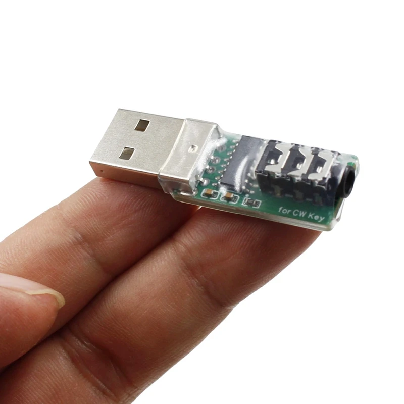 2Pcs For Vband Morse USB Key Trainer Vband Mobile Phone Computer Connector Code Trainer Telegraph Trainer Key Connection