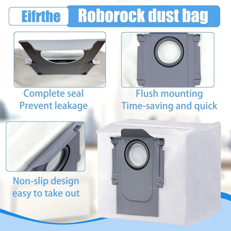 

2025 Trendfor Roborock Q8 Max /Q8 Max+ Robot Vacuum Cleaner Main Side Brush HEPA Filter Mop Cloths Rags Dust Bag Parts