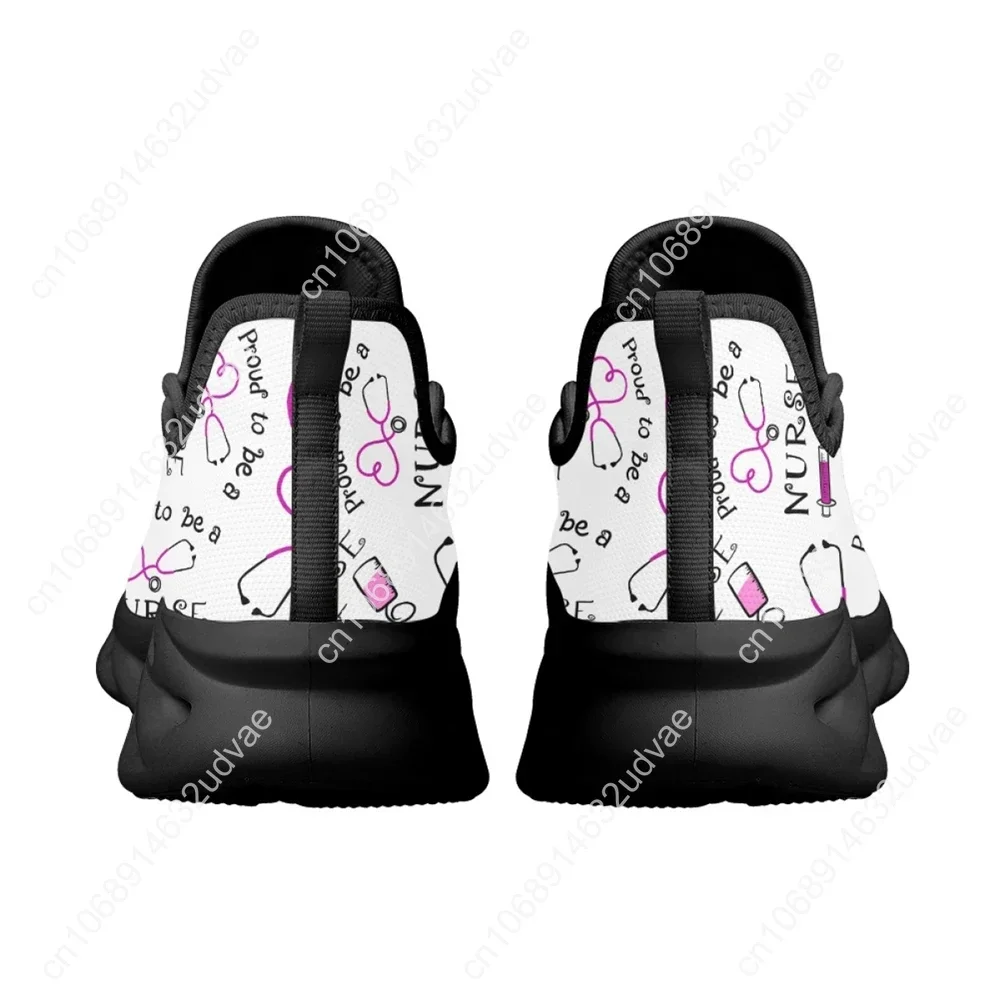 Zapatillas de correr ligeras para mujer, zapatos de malla antideslizantes para enfermera, Hospital, médico, color rosa, novedad