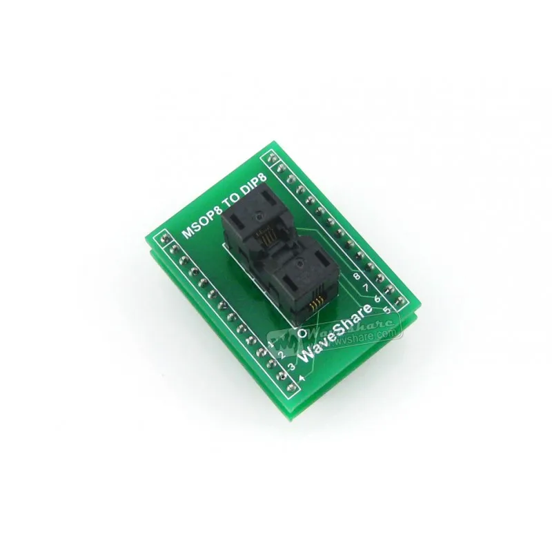 

Makerseek SSOP8 TO DIP8 (A) SKU 10129 Waveshare SSOP8 TO DIP8 A , Programmer Adapter,