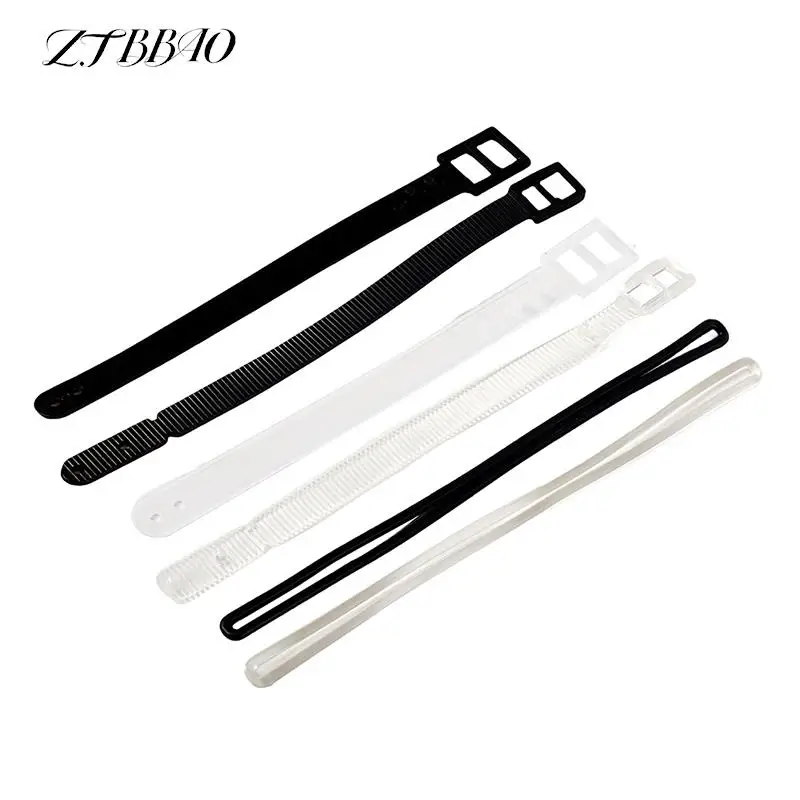 10PCS Tragbare Gepäck Tag Strap Label Tasche Handtasche Reise Zubehör Tag Strap Name Adresse ID Label Strap