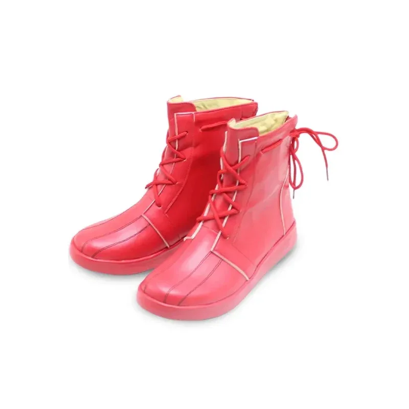 NewShinonome Akito Game Project Sekai Cosplay Props PU Leather Shoes Halloween Party Boots Custom Made5;c,6's.2;b'8, - view 4