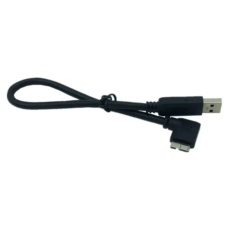 USB 3.0 AM To Micro BM 90 Degree Elbow Right Portable Storage Device Digital Camera Cable Data Cable