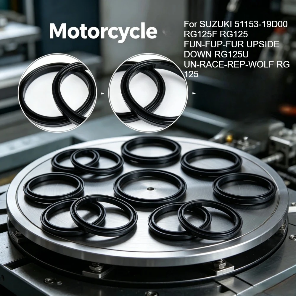 

2/4/6pc 39x52x11 Front Fork Oil Seal For SUZUKI 51153-19D00 RG125F RG125 FUN-FUP-FUR UPSIDE DOWN RG125U UN-RACE-REP-WOLF RG 125