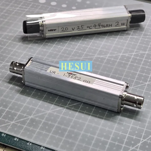 2GΩ (2000MΩ)/2W ultra-high resistance resistance, compact size, aluminum alloy shell BNC interface