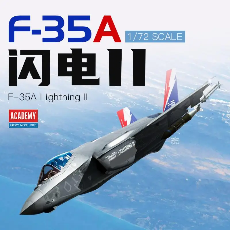 

Академия Хобби 12591 1/72 F-35 Lightning II _1000 Сборка самолета